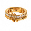 Celeste Knot Ring