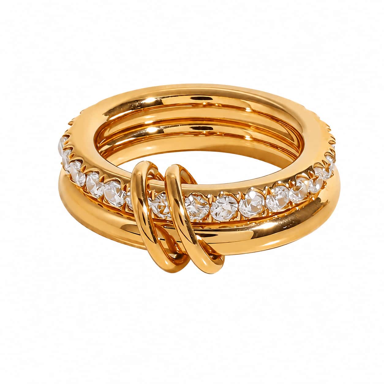 Celeste Knot Ring