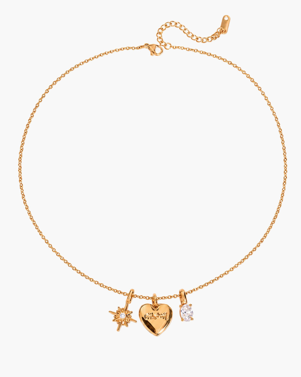 Amora Mom Heart Necklace