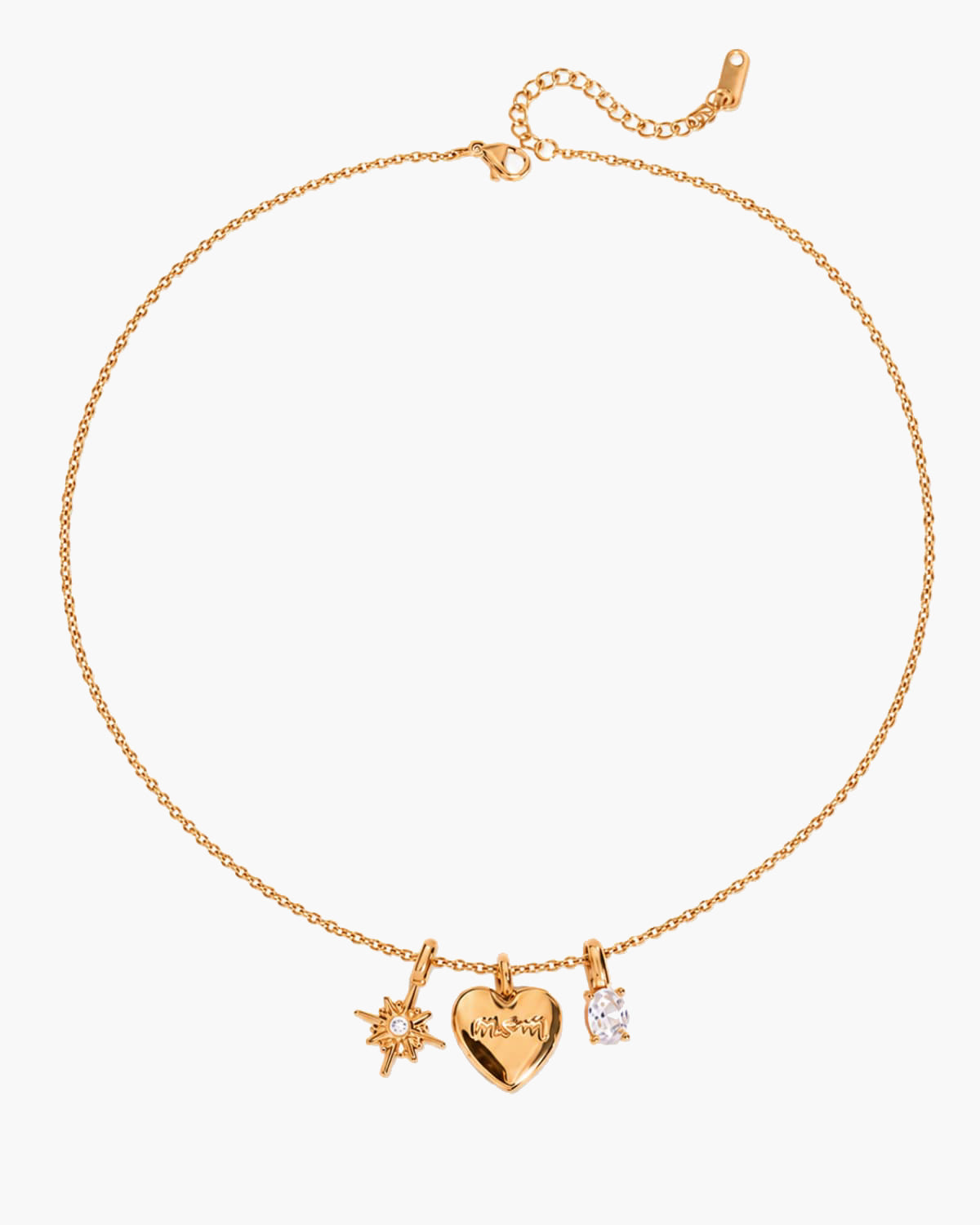 Amora Mom Heart Necklace