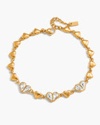 Amour Kristallherz-Armband