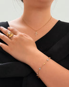 Aqua Gleam Kristallarmband