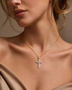 Aureline Celeste Kreuzkette