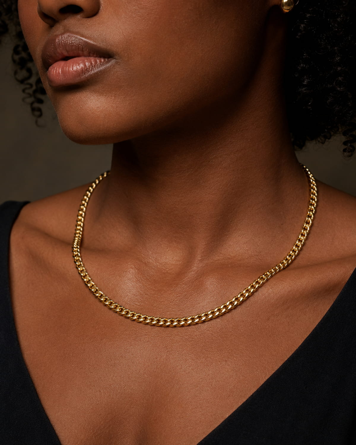 Auric Whisper Chain Necklace