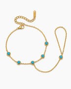 Azure Tide Handkettenarmband