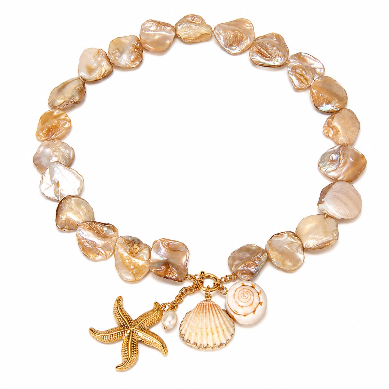 Seashell Cove Baroque Bracelet