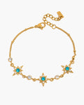 Blue Crystal Star Bracelet