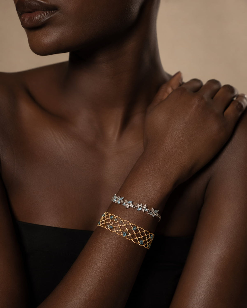 Blue Lagoon Chain Bracelet