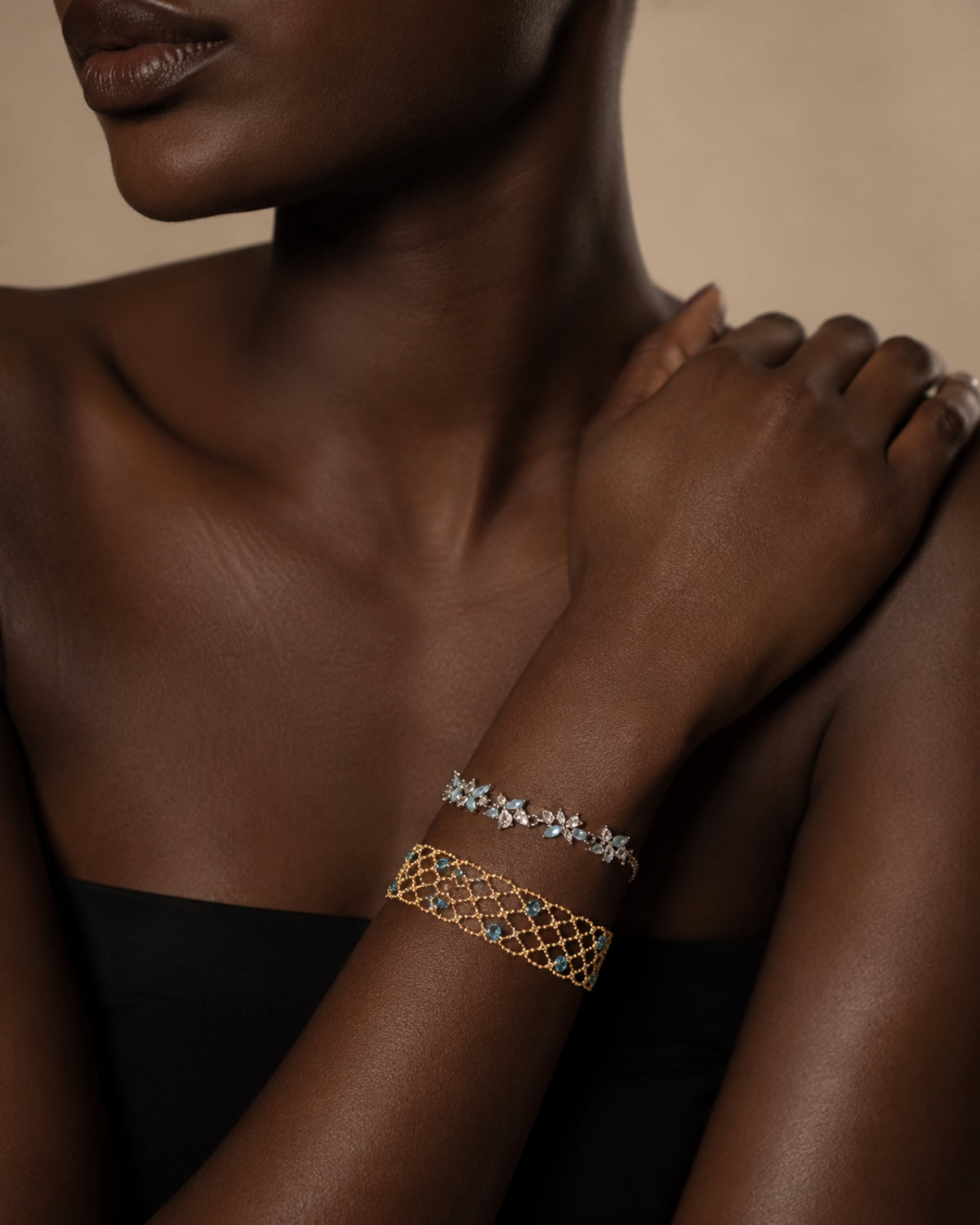 Blue Lagoon Chain Bracelet