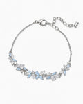 Blue Petal CZ Bracelet