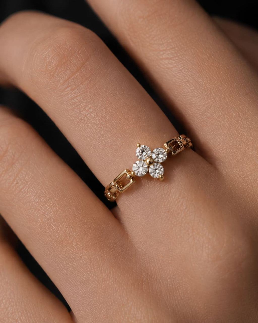 Celeste Blossom Ring