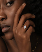 Bague Fleur Céleste