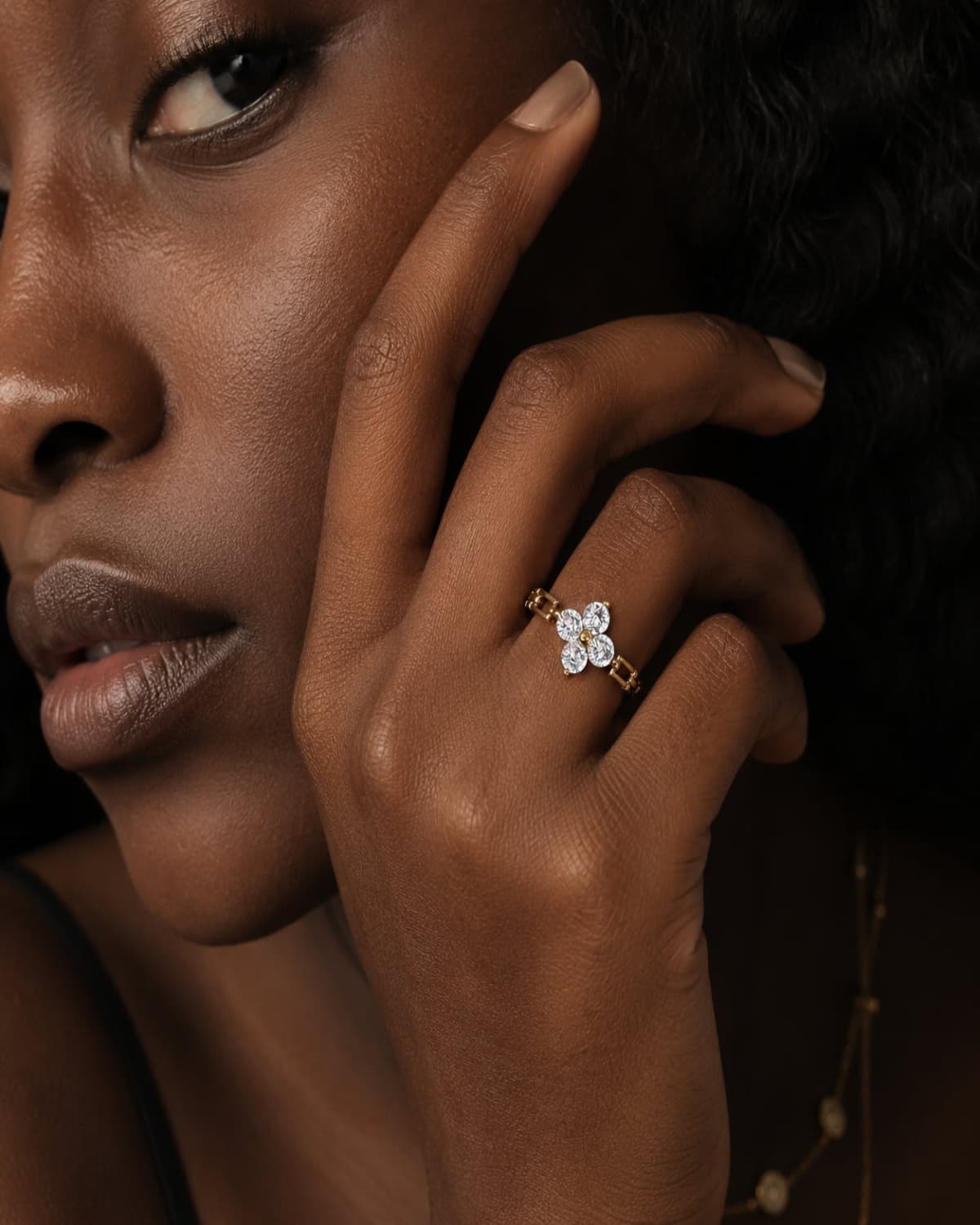 Celeste Blossom Ring