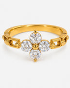 Bague Fleur Céleste