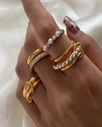 Celeste-Knotenring