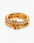 Celeste Knot Ring