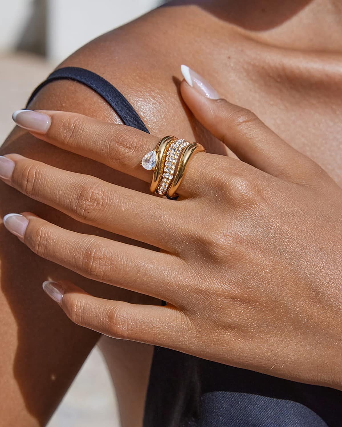Celeste Pavé Ring
