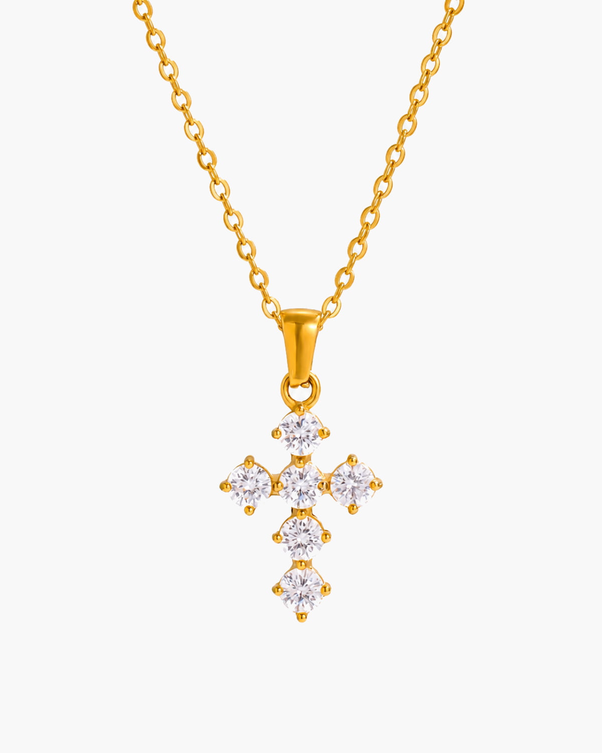 Celestelle Cross Necklace