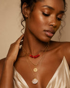 Coral Cove Muschelkette mit Lagen-Look