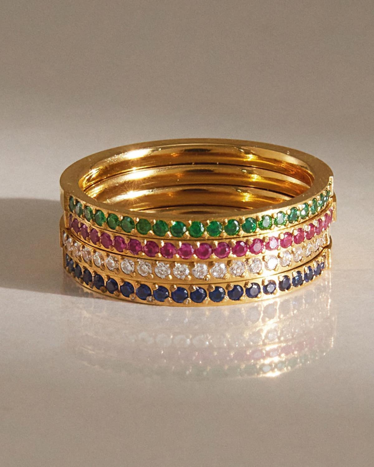 Crystal Band Ring