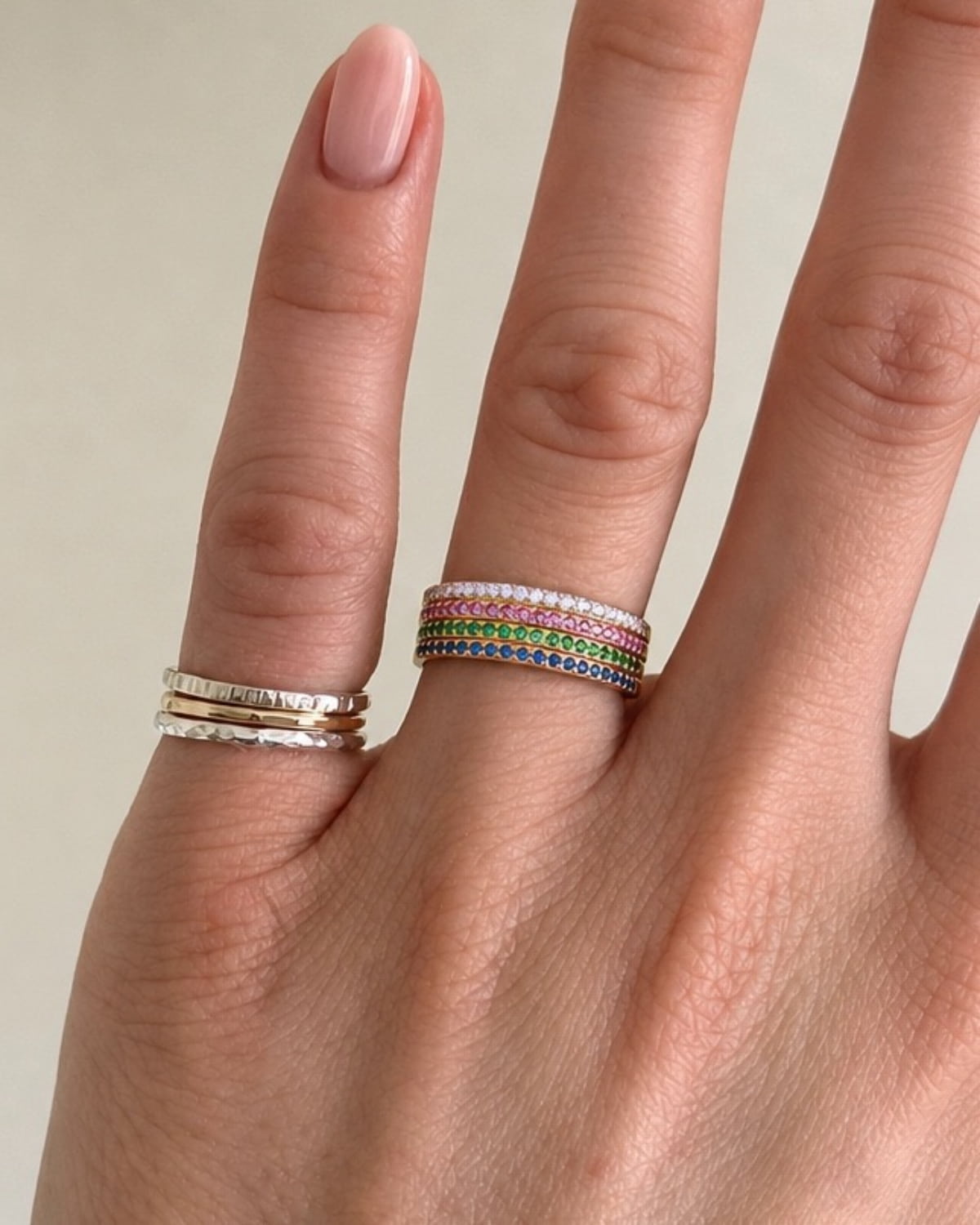 Crystal Band Ring