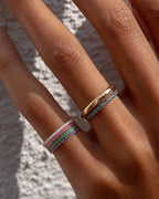 Crystal Band Ring