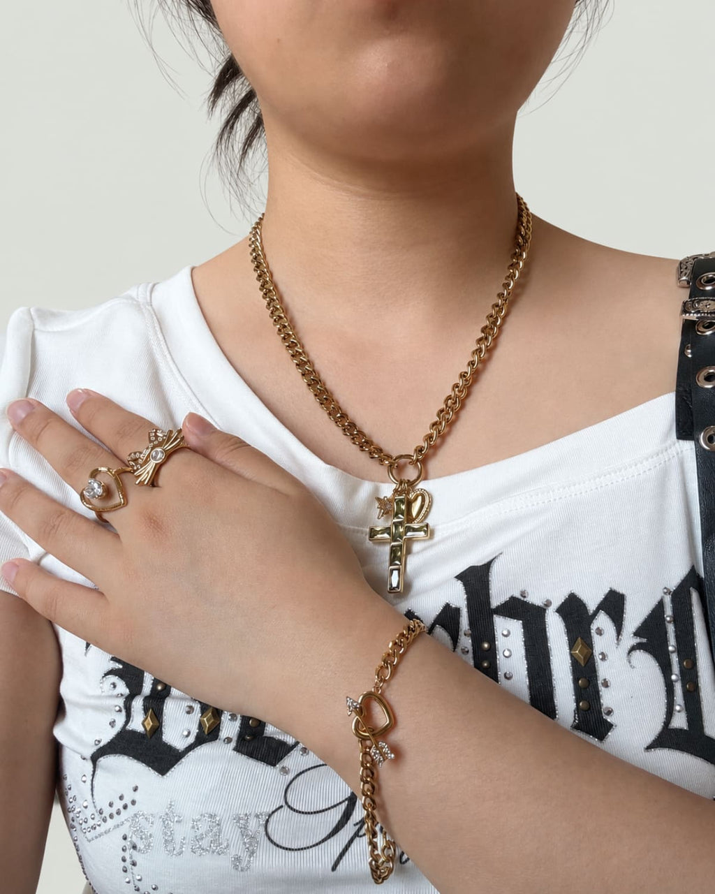 Cupid Heart Toggle Bracelet