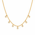 Solara Droplet CZ Necklace