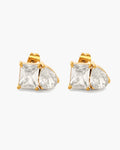 Elira Duo Crystal Stud Earrings