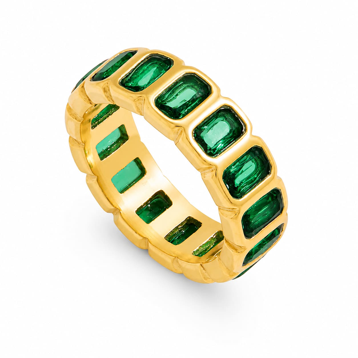 Aurora Prism Eternity Ring