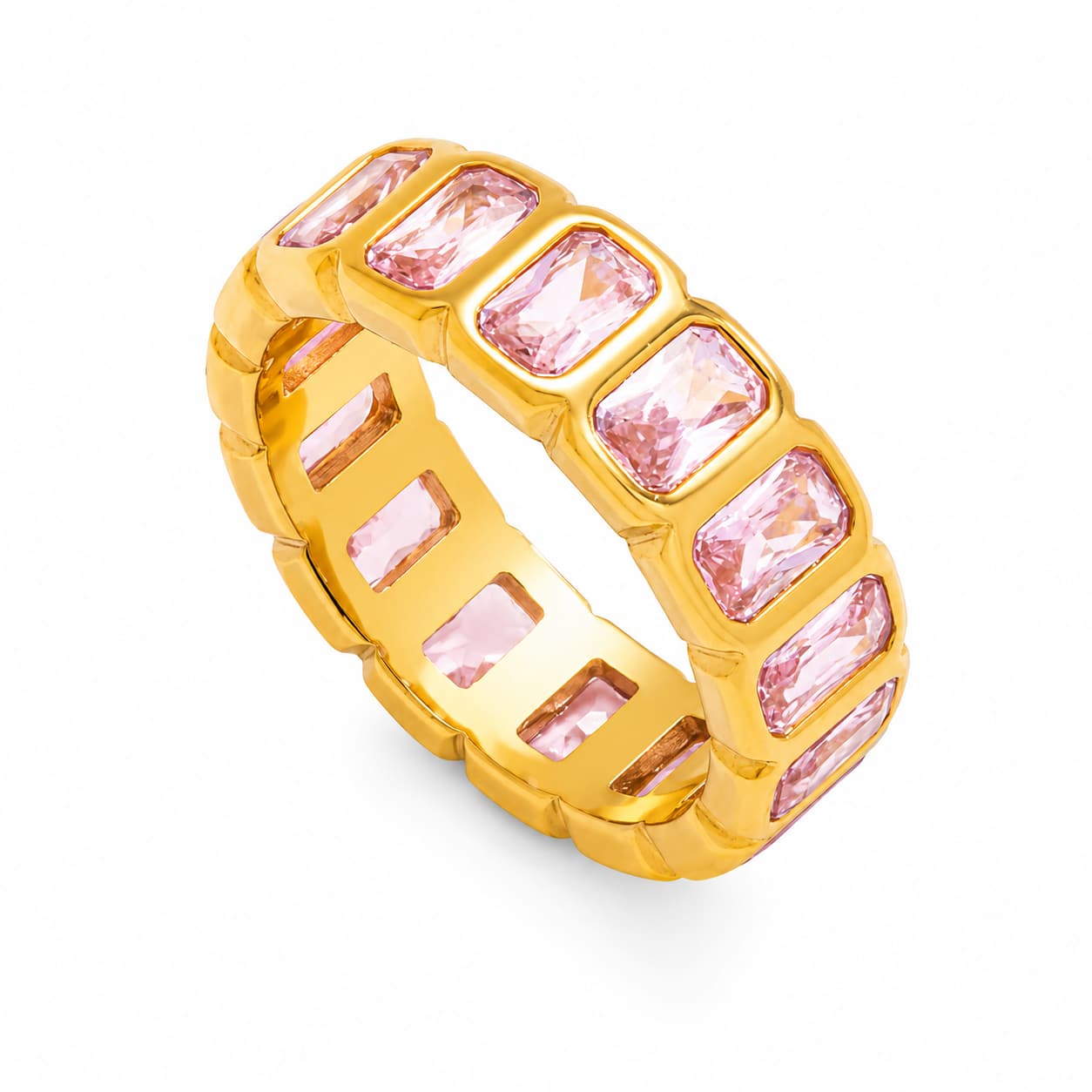 Aurora Prism Eternity Ring