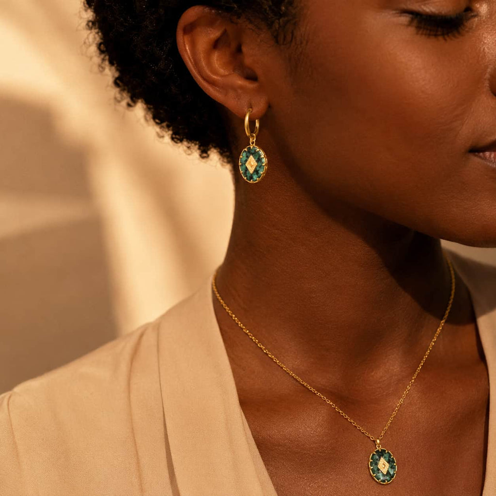 Emerald Relic Necklace