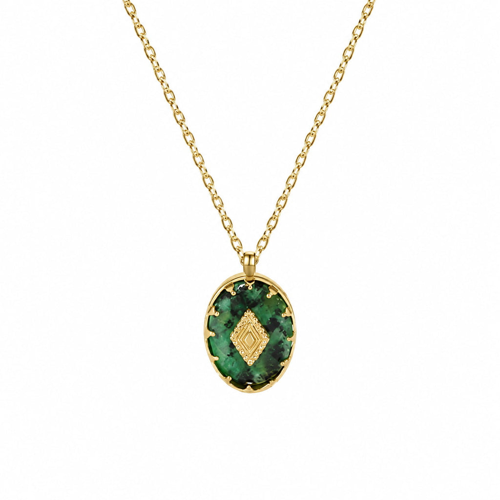 Emerald Relic Necklace