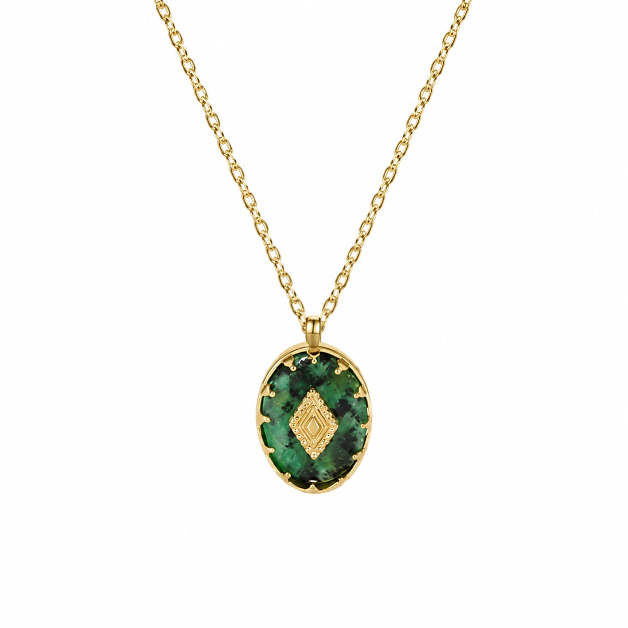 Emerald Relic Necklace