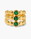 Emerald Rhythm Ring