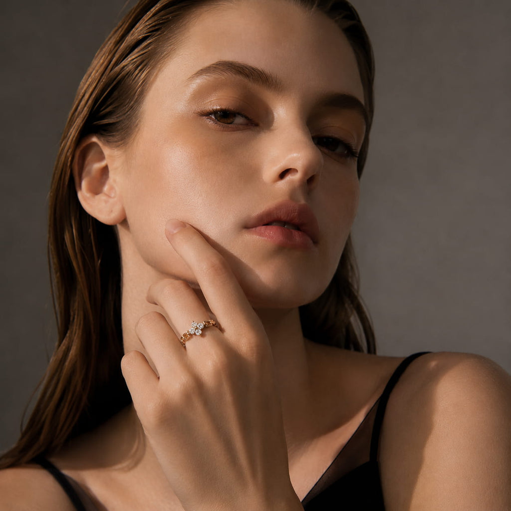 Celeste Blossom Ring