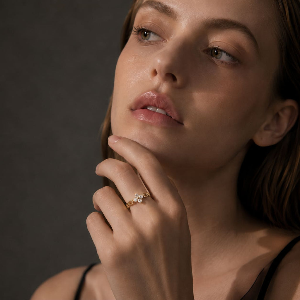 Celeste Blossom Ring