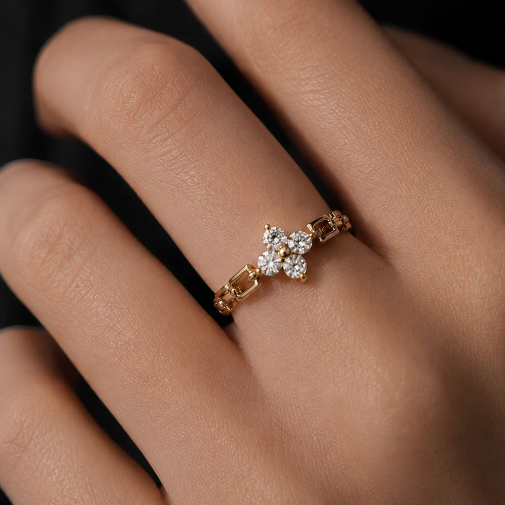 Celeste Blossom Ring