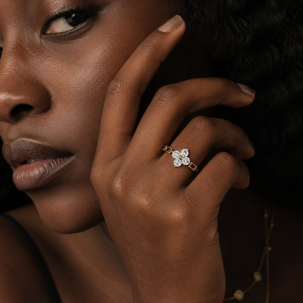 Celeste Blossom Ring