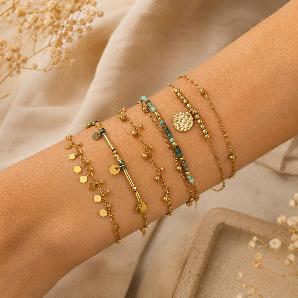 Golden Echo Bracelet