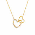 Amora Twin Heart Necklace