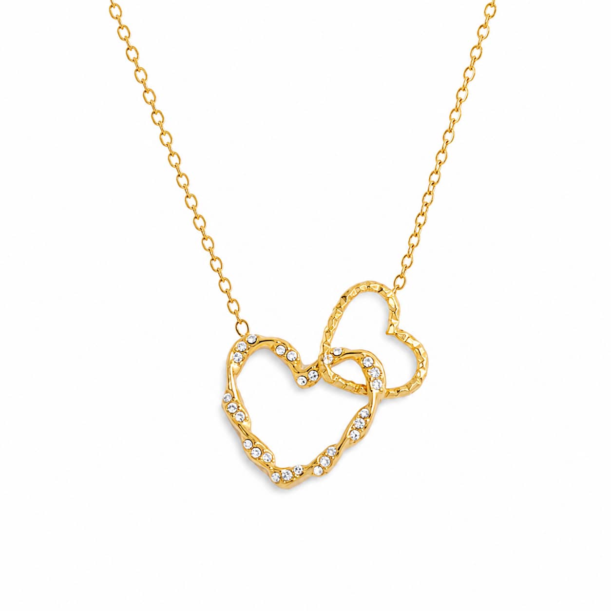 Amora Twin Heart Necklace