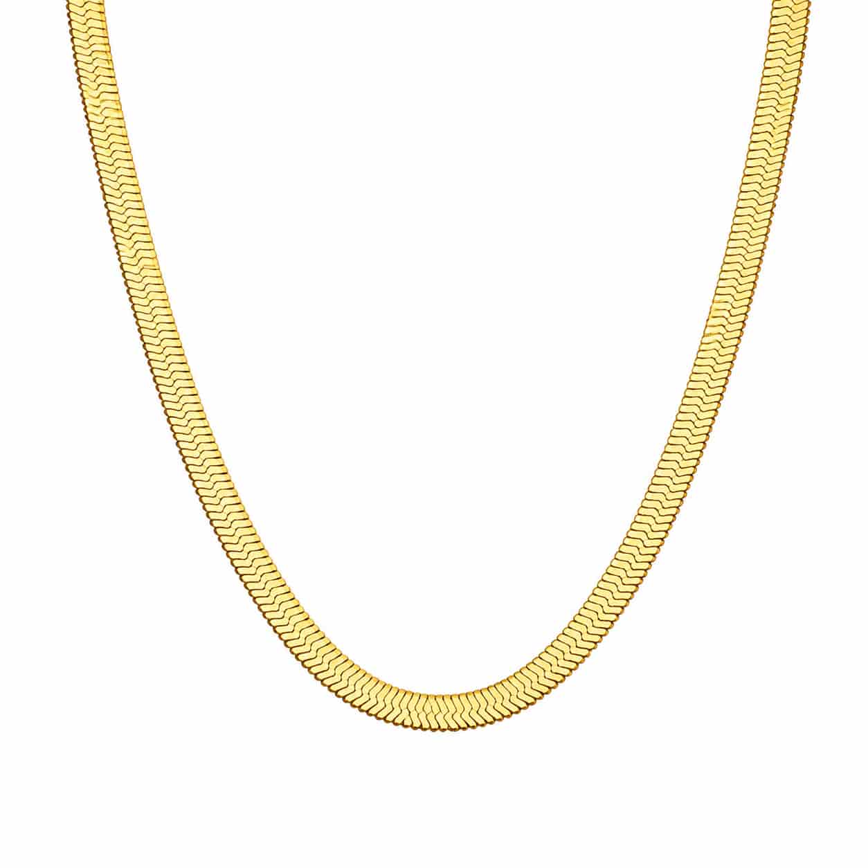Solmira Herringbone Necklace