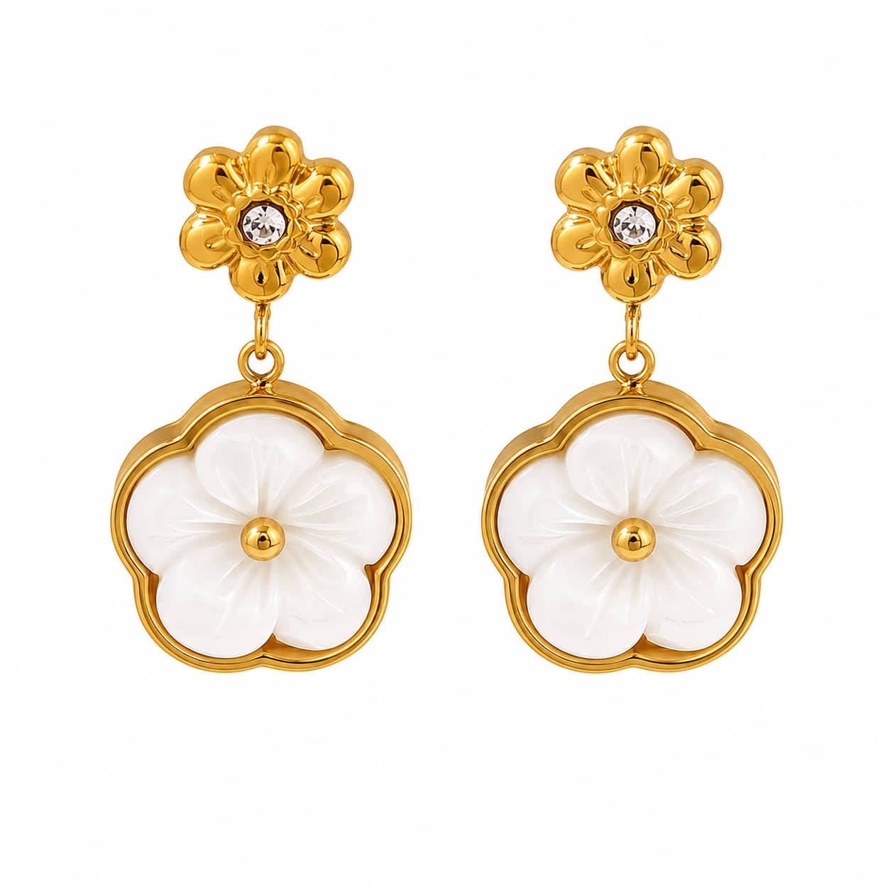 Blooma Shell Earrings