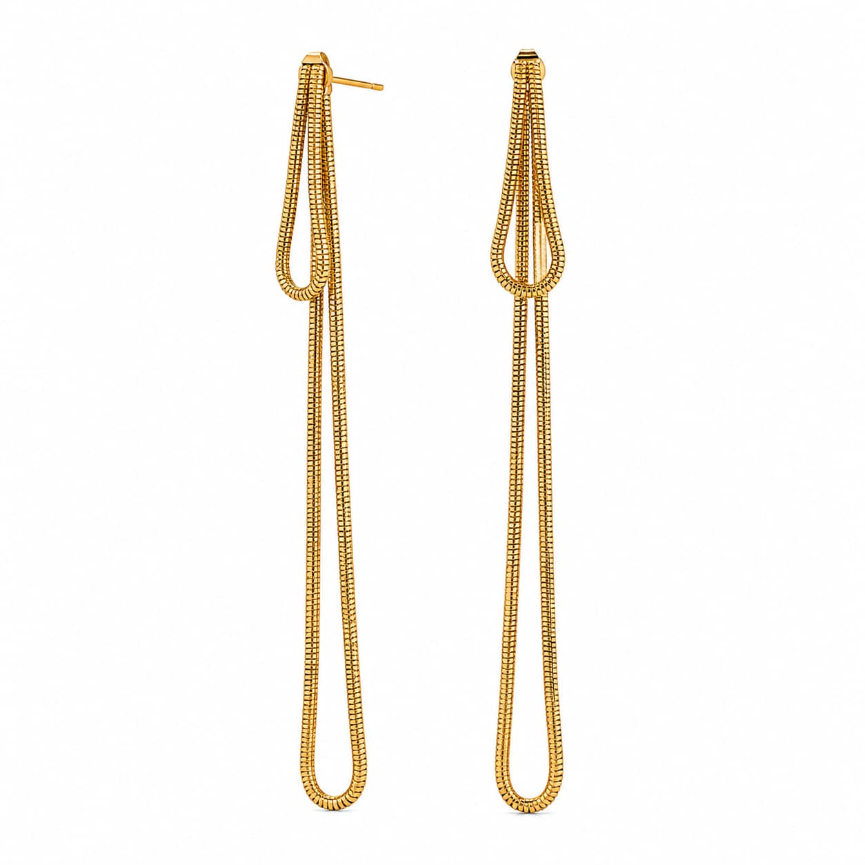 Serpentine Cascade Earrings