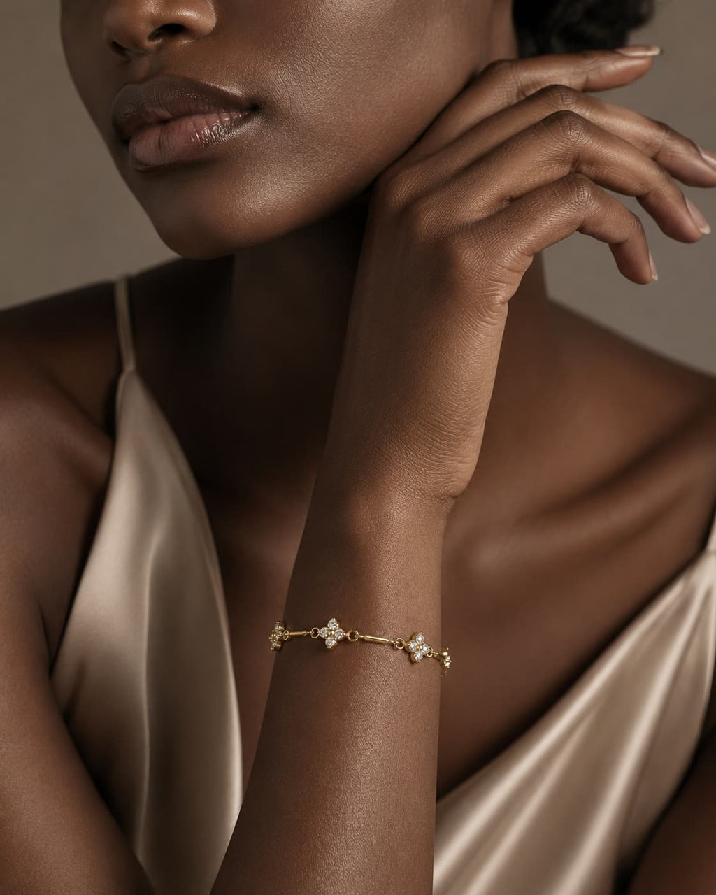 Golden Clover Bracelet