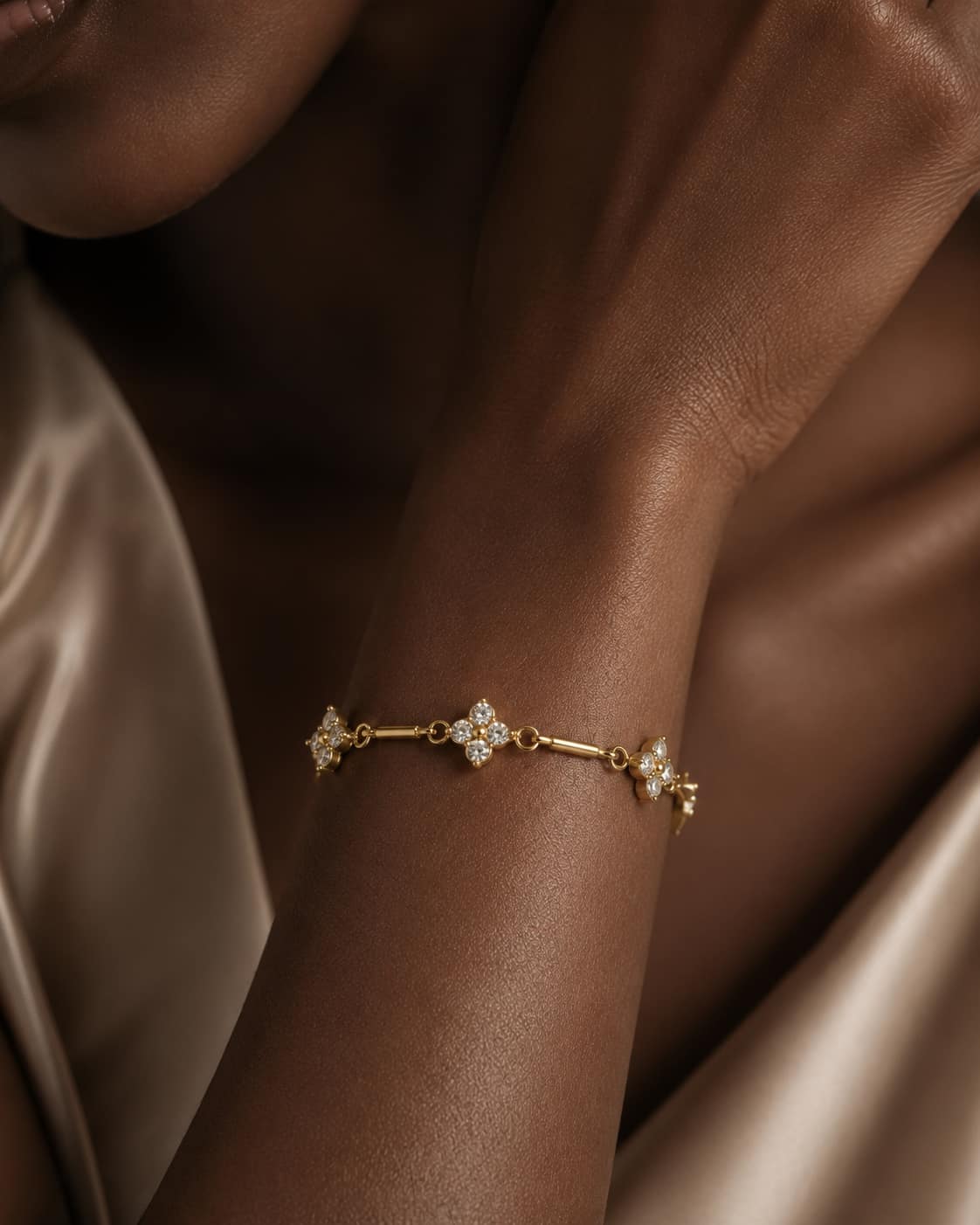 Golden Clover Bracelet