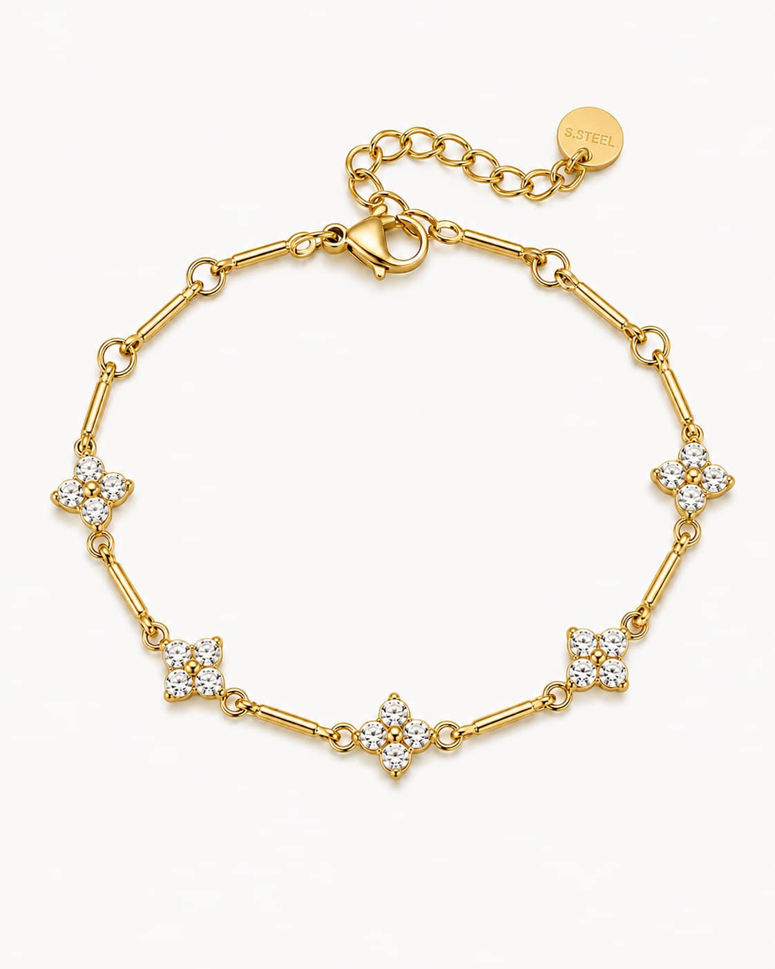 Golden Clover Bracelet