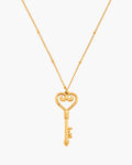 Heart Key Necklace