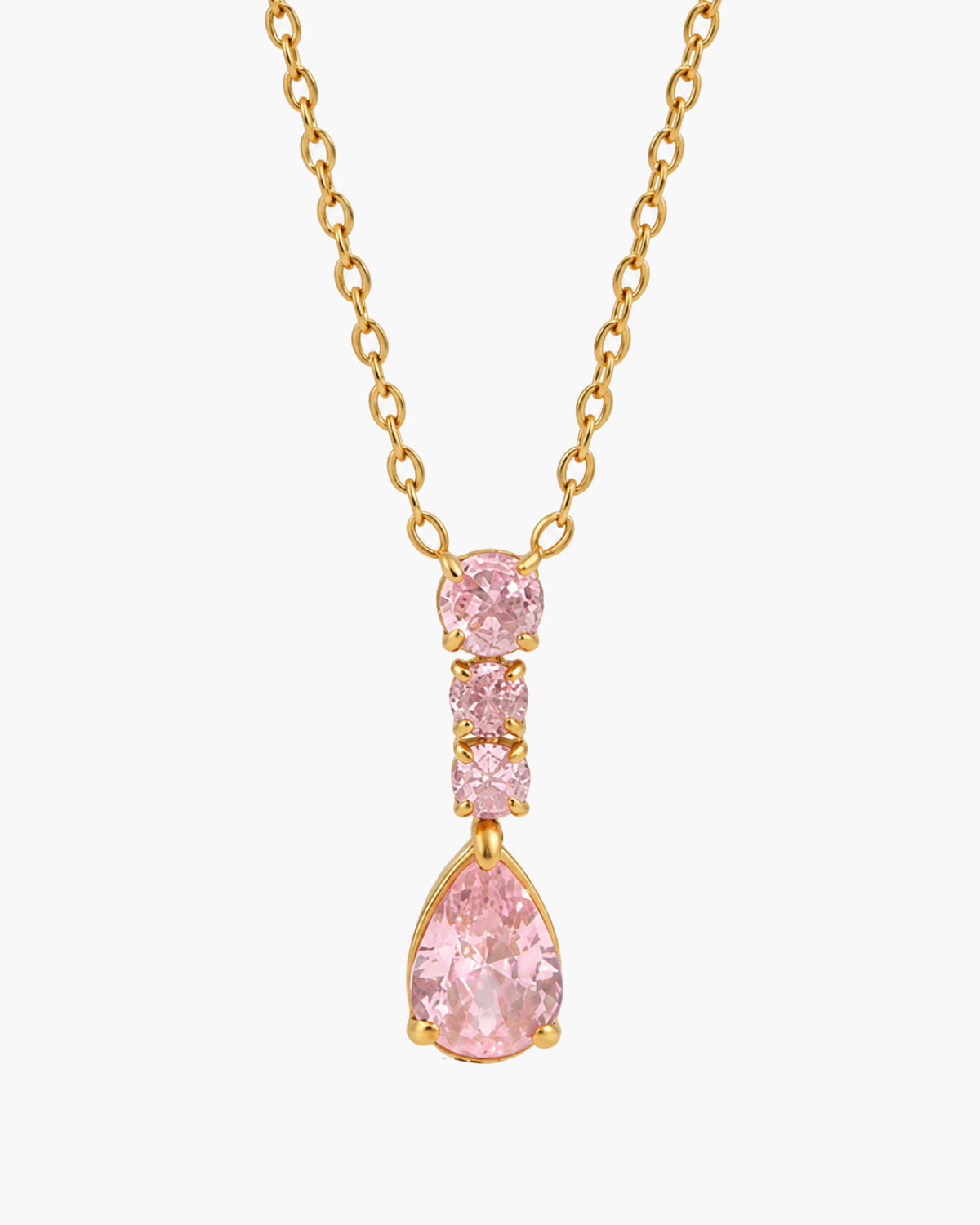 Liora Crystal Drop Necklace